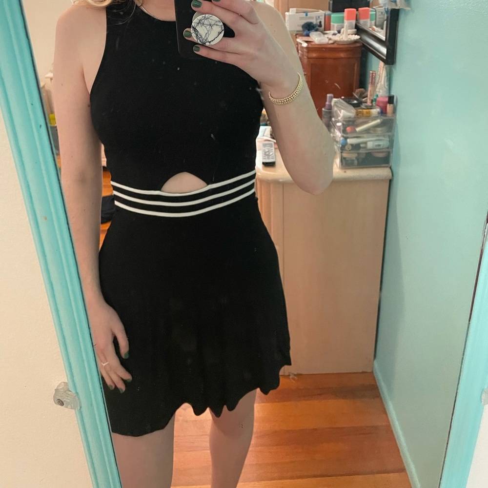 NWT Black Cut-out Dress